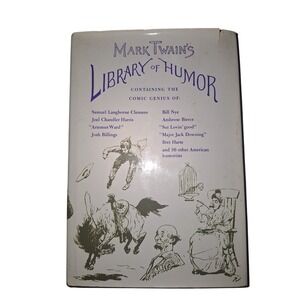 Mark Twains Library of Humor Hardcover Bonanza Books 69' Reprint ISBN 0517105926